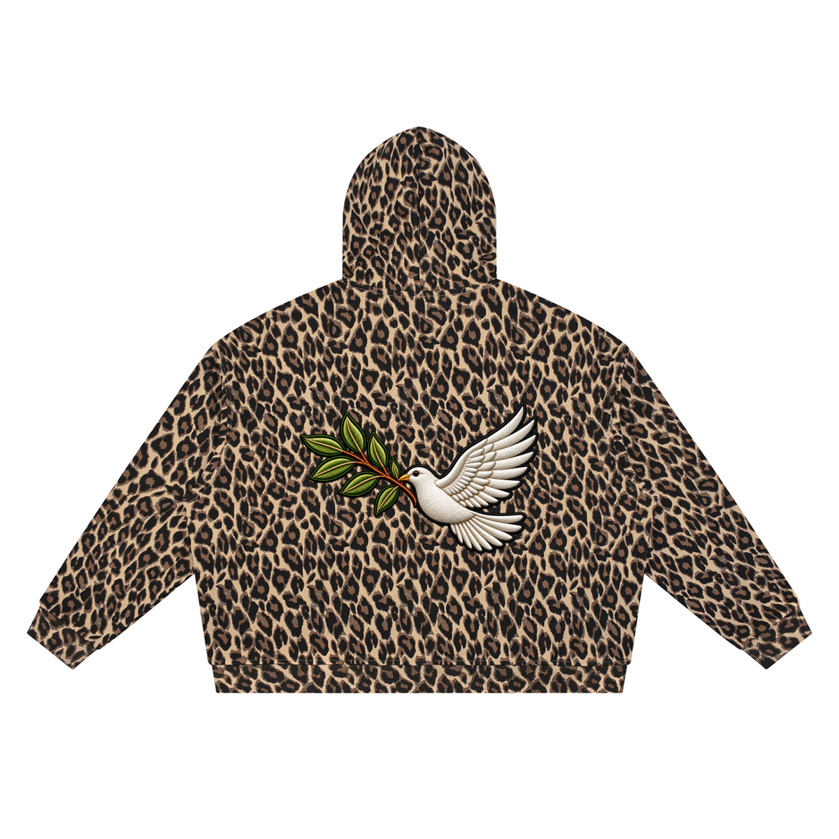 The Promise Wild Heritage Leopard Zip-Up Hoodie