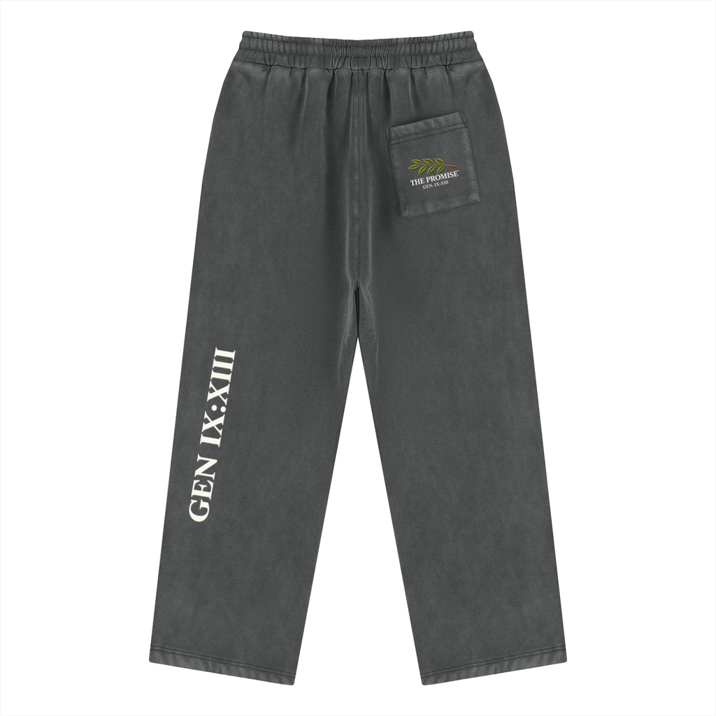 The Covenant Hope Washed Wide-Leg Sweatpants