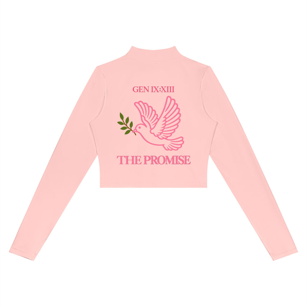 The Promise Cropped Sports Jacket