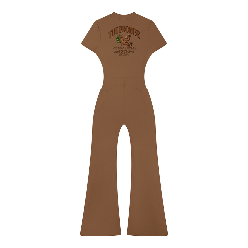 The Promise Covenant Works Flared Jumpsuit