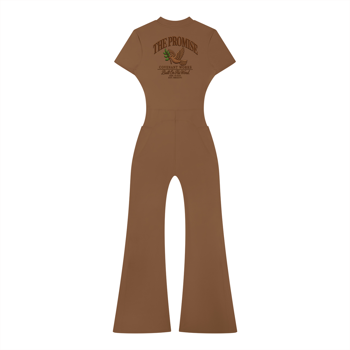 The Promise Covenant Works Flared Jumpsuit