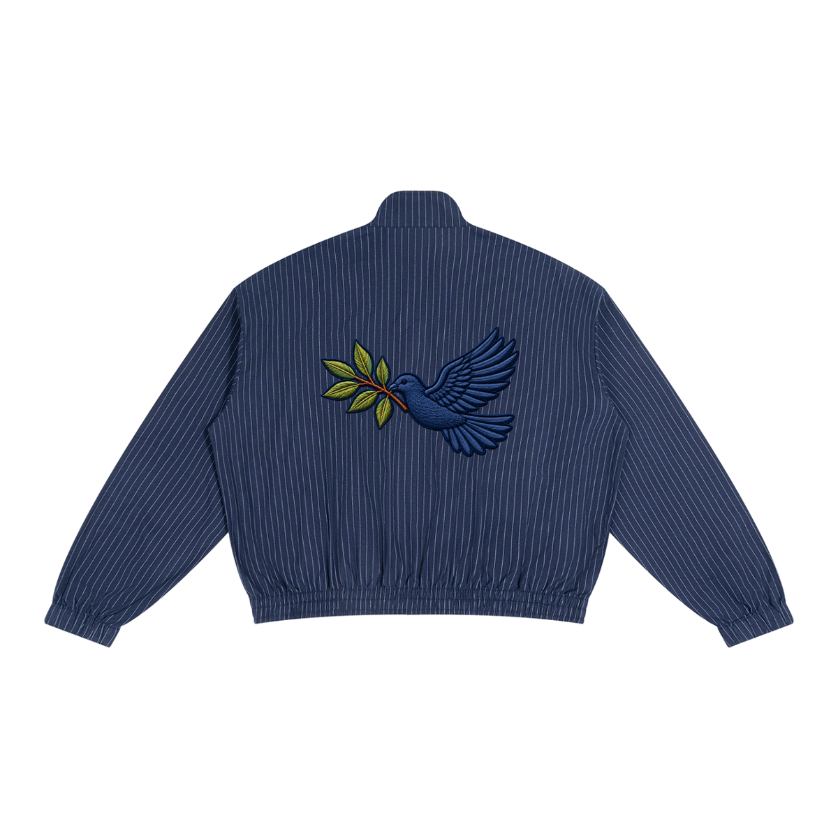 The Promise Signature Pinstripe Track Jacket